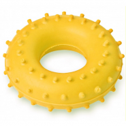 Эспандер кистевой массажный кольцо ЭРКМ - 10 кг (желтый) 10019574